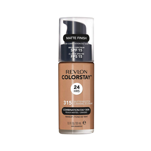 Revlon ColorStay Makeup for Combination/Oily Skin SPF 15, Longwear Liquid Foundation