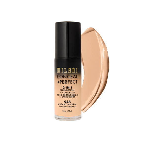 MILANI CONCEAL + PERFECT 2-IN-1 FOUNDATION 30ML