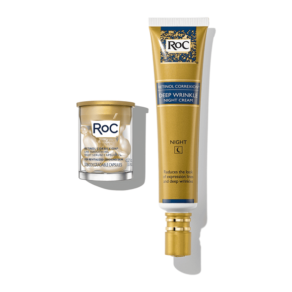 ROC RETINOL CORREXION® Capsules & Night Cream Trio Set-Special Offer- Limited Time Only