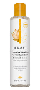 Derma E Vitamin C Micellar Cleansing Water 6 fl oz